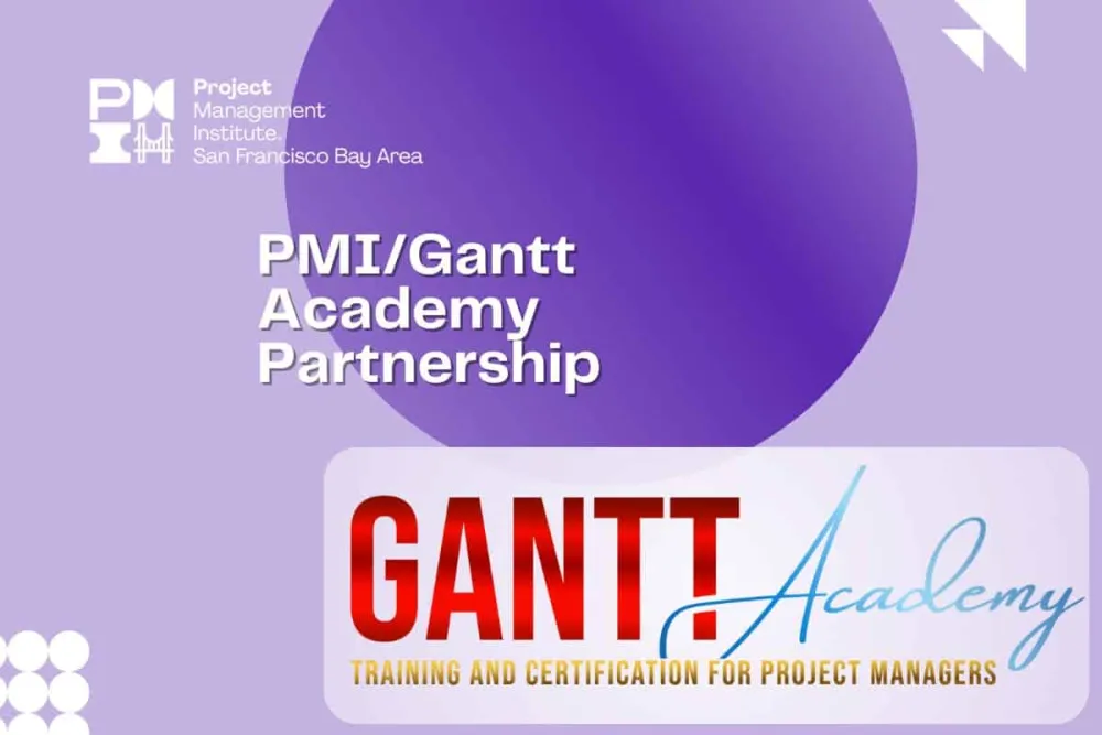Gantt Academy owner Jeff Cadieux presents on the PMP Mindset at PMI San Francisco Chapter. Aug 2024